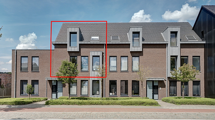 Duplex-appartement van 133m² met 3 slaapkamers, 2 terrassen, autostaanplaats en carport